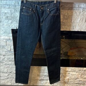 Levi's 508 Blue Denim Jeans Tapered Fit 29 x 30